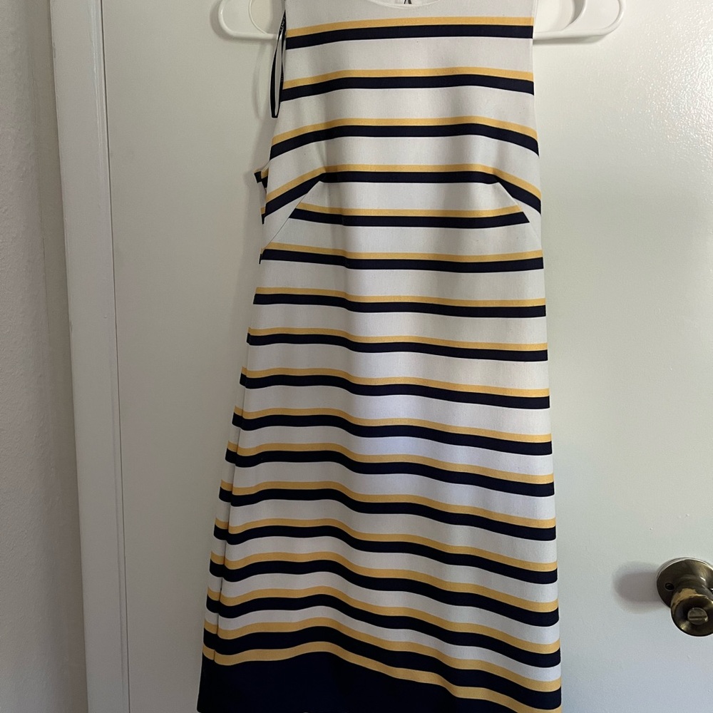 Vince Camuto Striped Sleeveless Dress